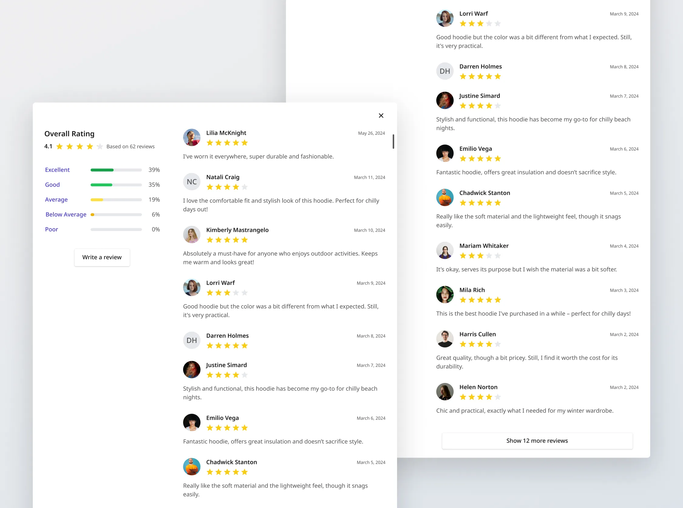 Product Reviews